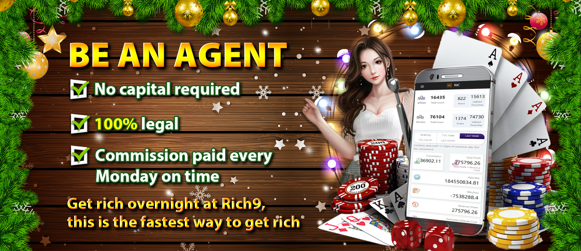 Rich9 - be an agent